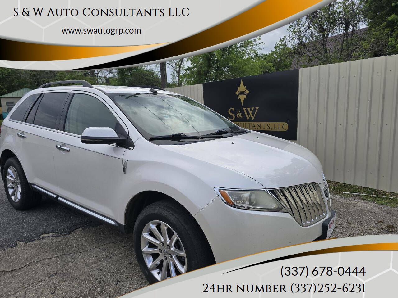 2012 LINCOLN MKX