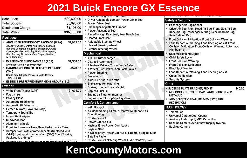 2021 BUICK Encore GX