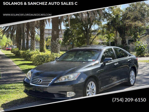 2010 LEXUS ES