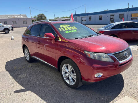 2012 LEXUS RX
