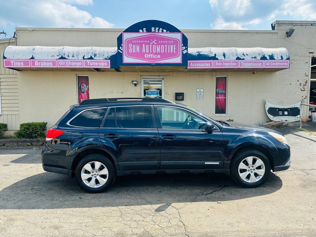 2012 SUBARU Outback