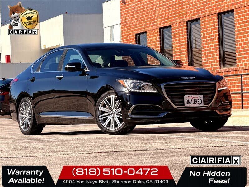 2018 GENESIS G80