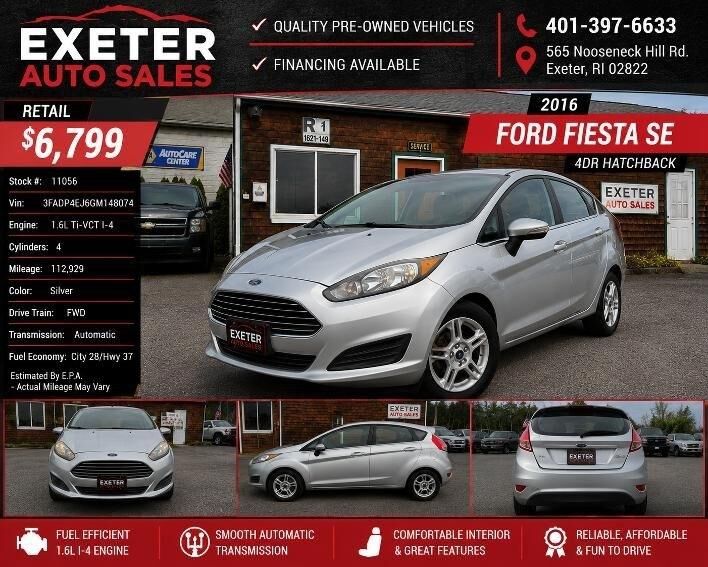 2016 FORD Fiesta
