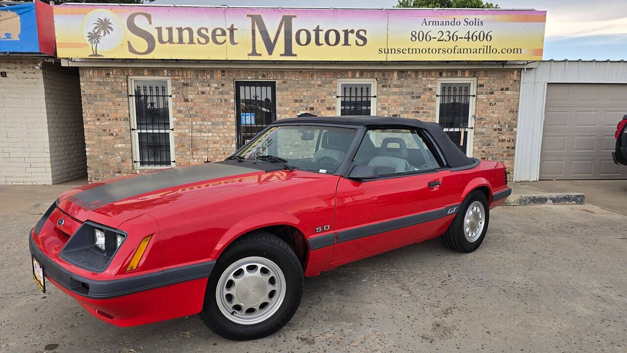 1985 FORD Mustang