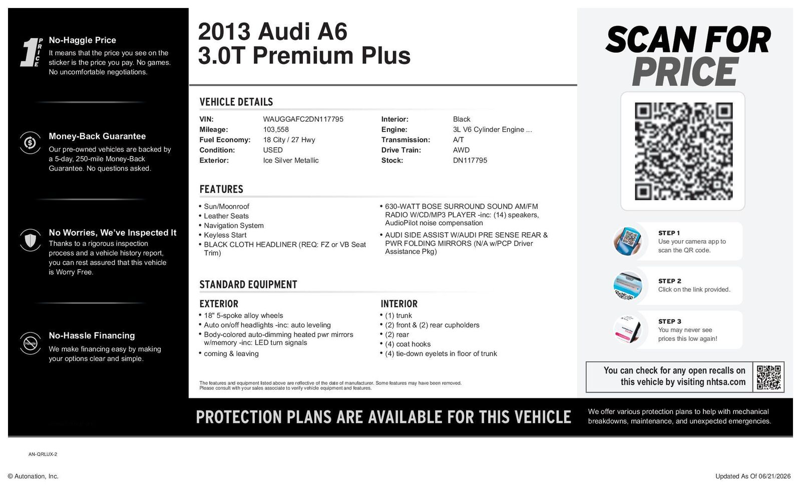 2013 Audi A6