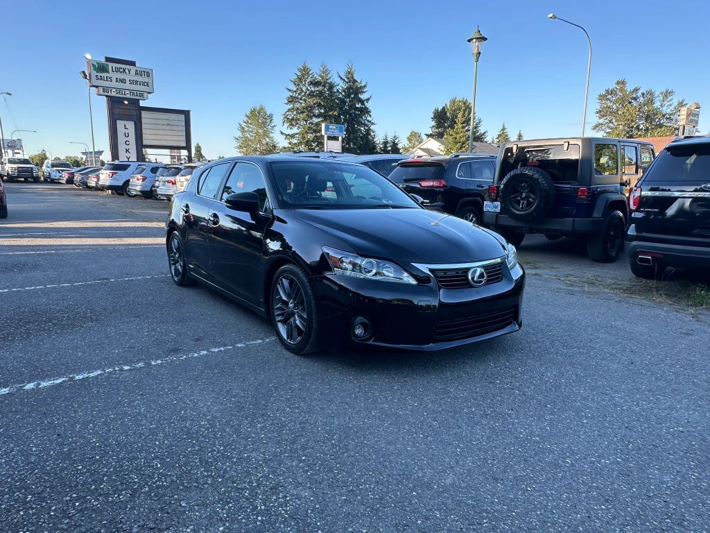 2012 LEXUS CT