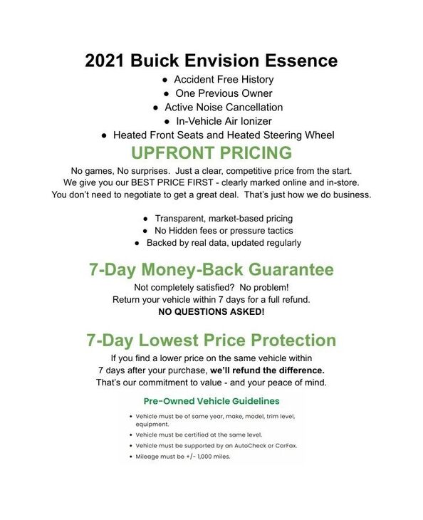 2021 BUICK Envision