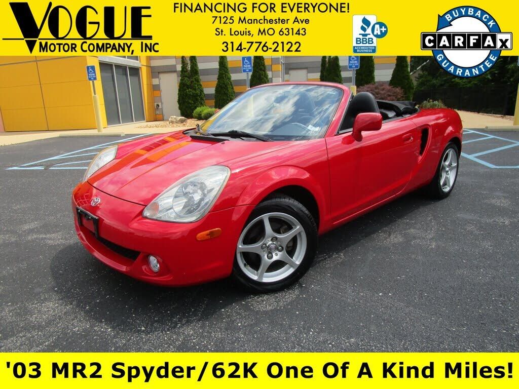 2003 TOYOTA MR2