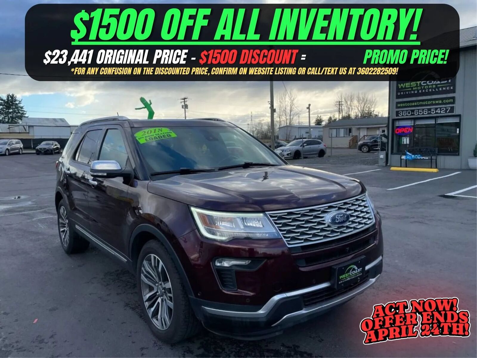 2018 FORD Explorer