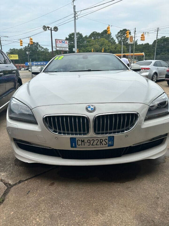 2012 BMW 6 Series