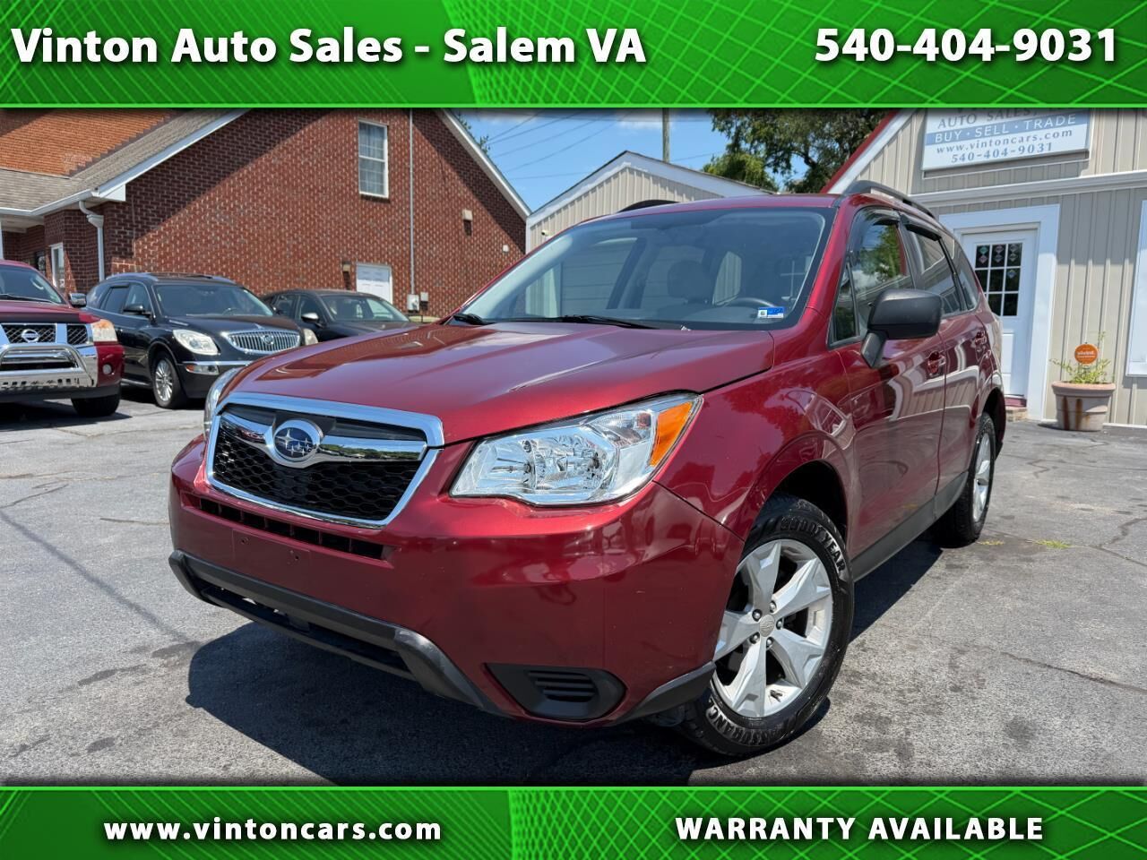 2016 SUBARU Forester
