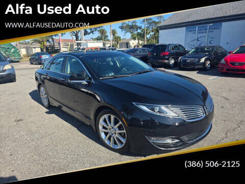 2016 LINCOLN MKZ