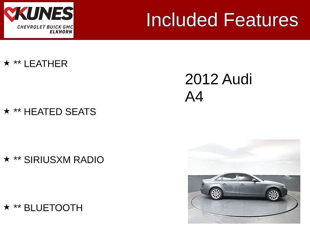 2012 Audi A4