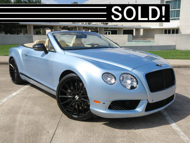 2014 BENTLEY Continental