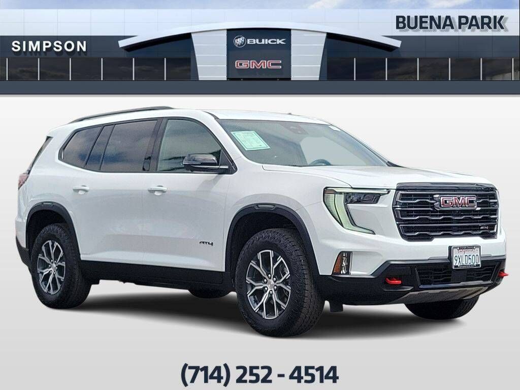 2026 GMC Acadia