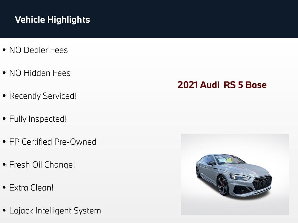 2021 Audi RS5