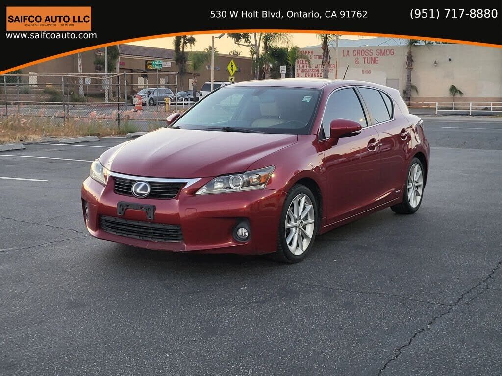 2012 LEXUS CT