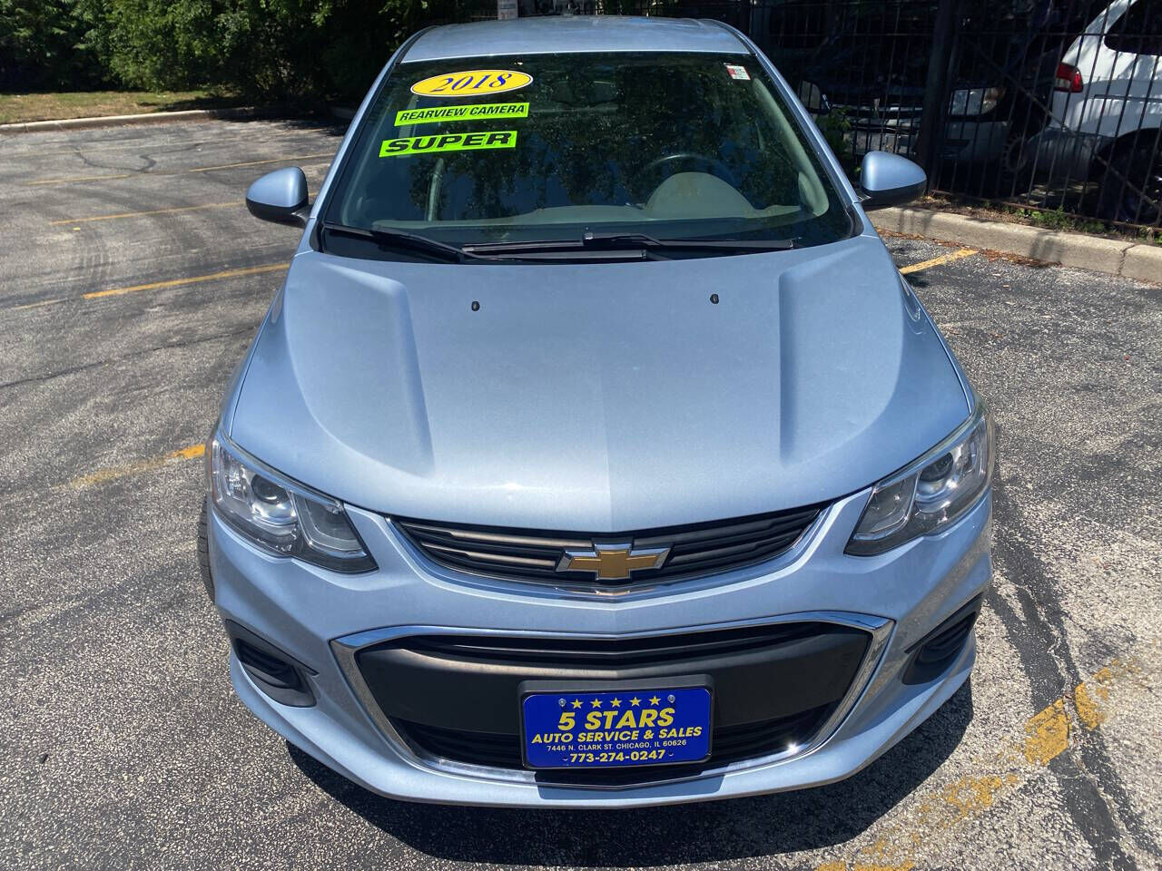 2018 CHEVROLET Sonic