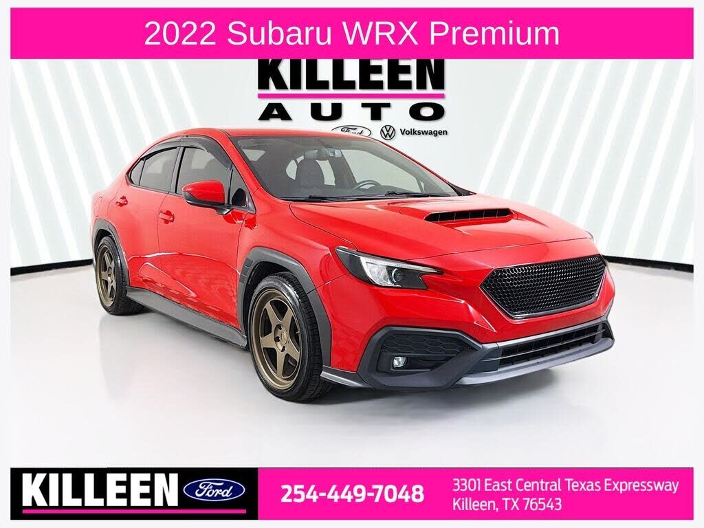 2022 SUBARU WRX