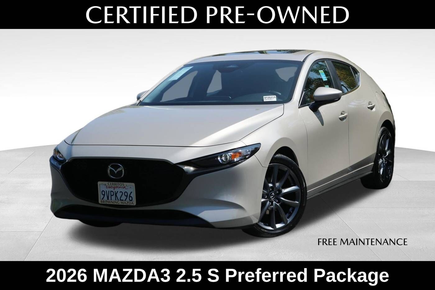 2026 MAZDA Mazda3
