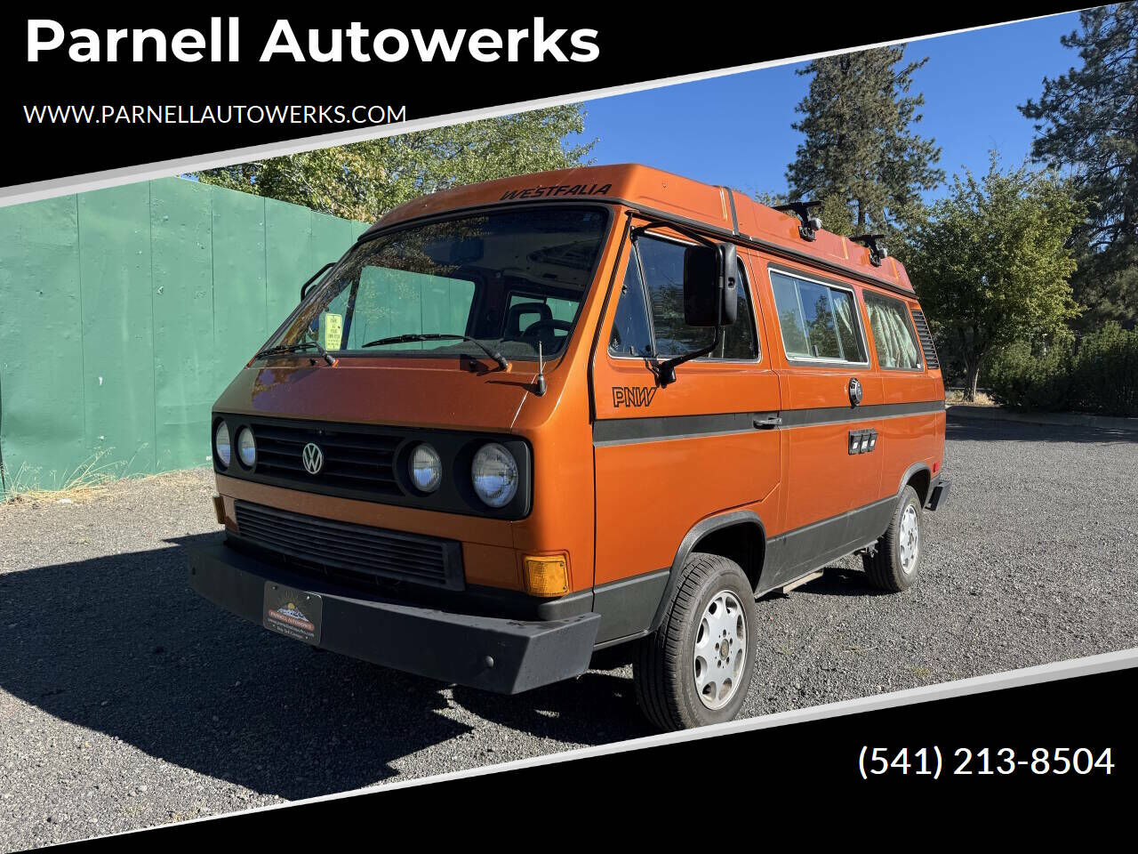 1984 VOLKSWAGEN Vanagon