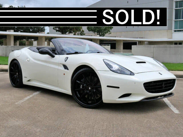 2013 FERRARI California