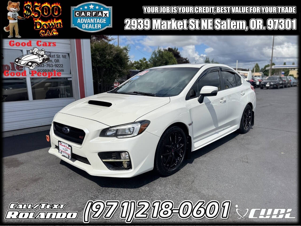 2017 SUBARU WRX