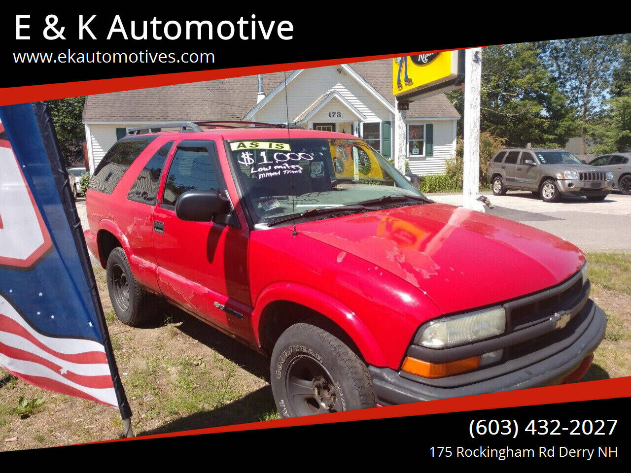 2001 CHEVROLET Blazer
