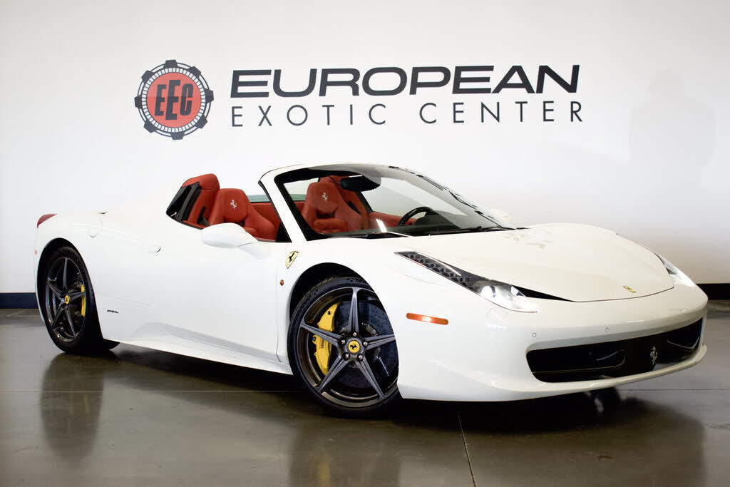 2012 FERRARI 458 Spider
