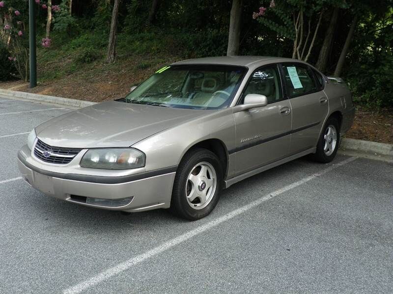 2002 CHEVROLET Impala