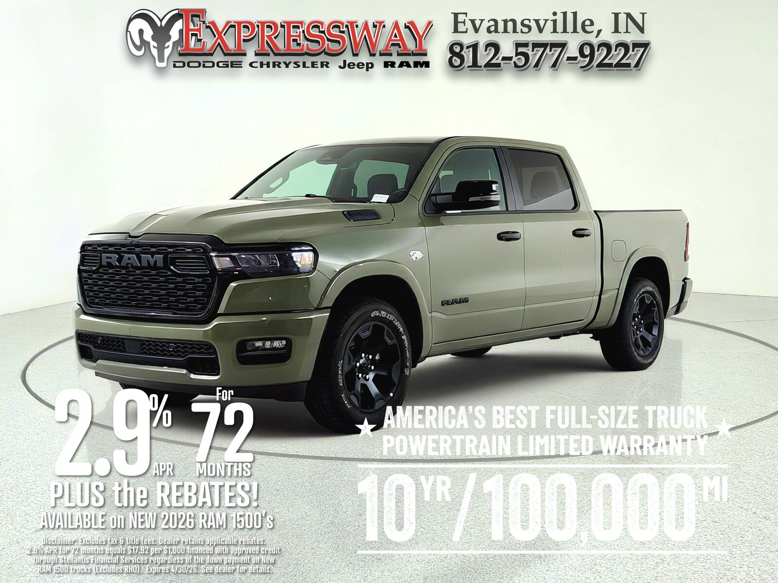 2026 RAM 1500