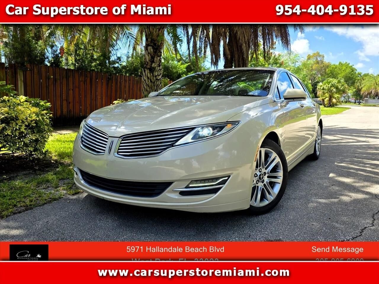 2014 LINCOLN MKZ