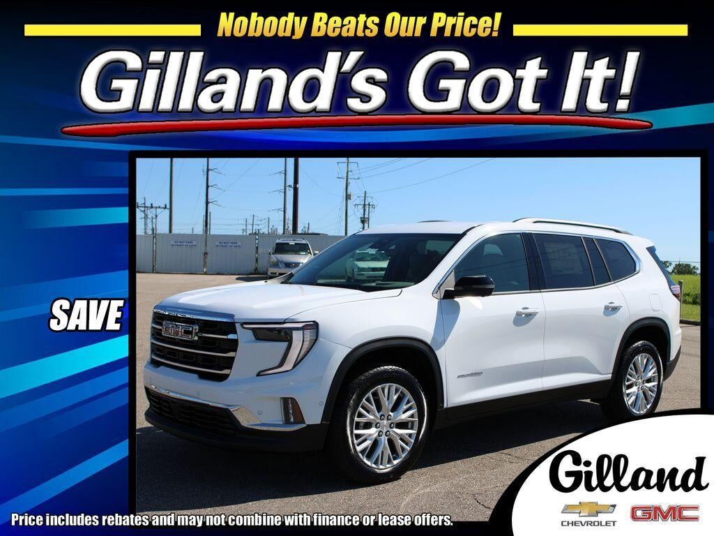 2026 GMC Acadia
