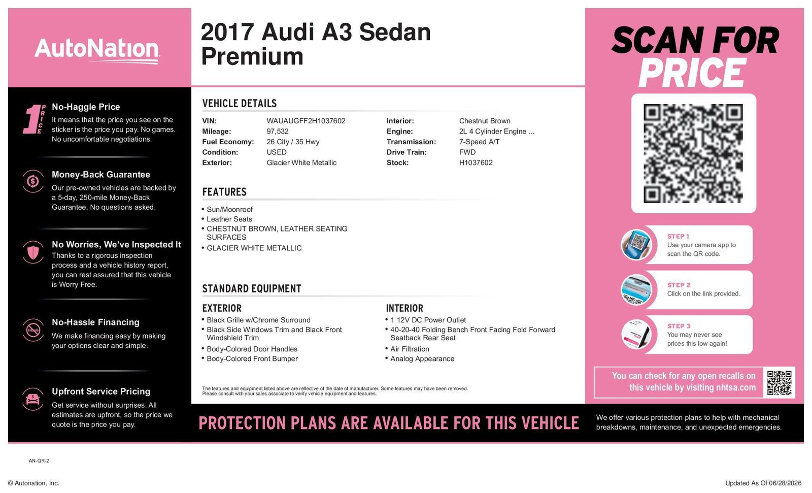 2017 Audi A3