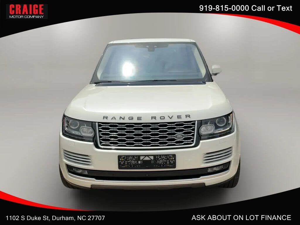 2017 LAND ROVER Range Rover