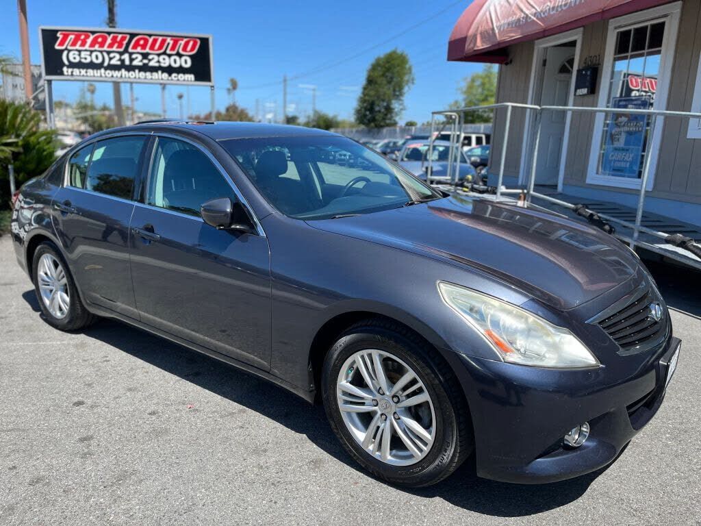 2012 INFINITI G25