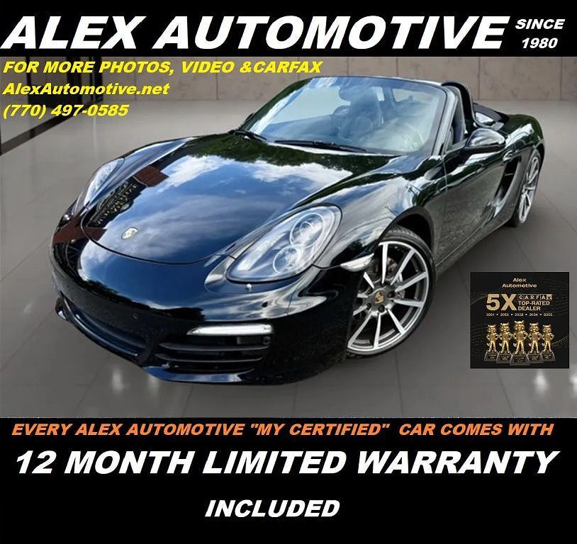 2016 PORSCHE Boxster