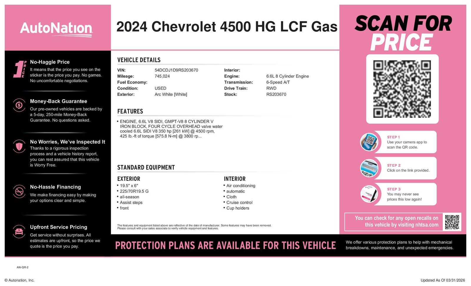 2024 CHEVROLET 4500