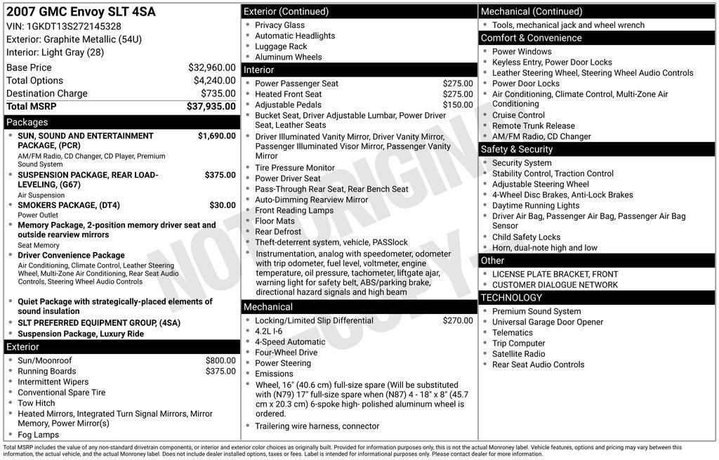 2007 GMC Envoy