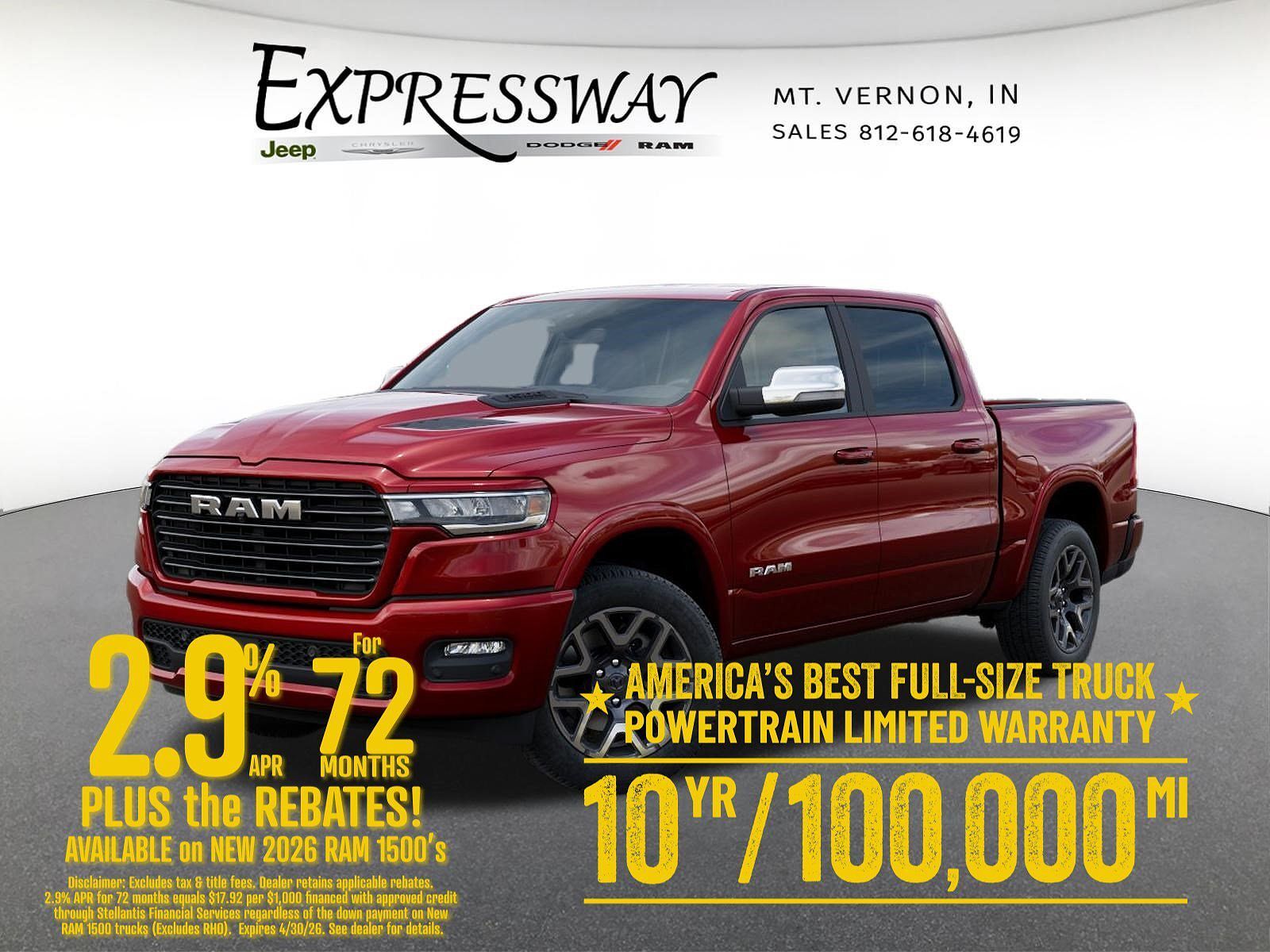 2026 RAM 1500