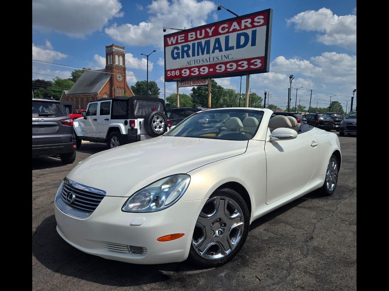 2002 LEXUS SC