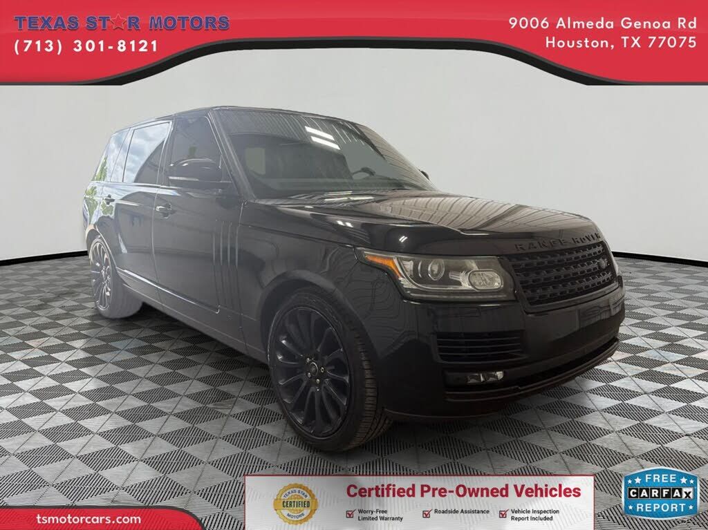 2016 LAND ROVER Range Rover