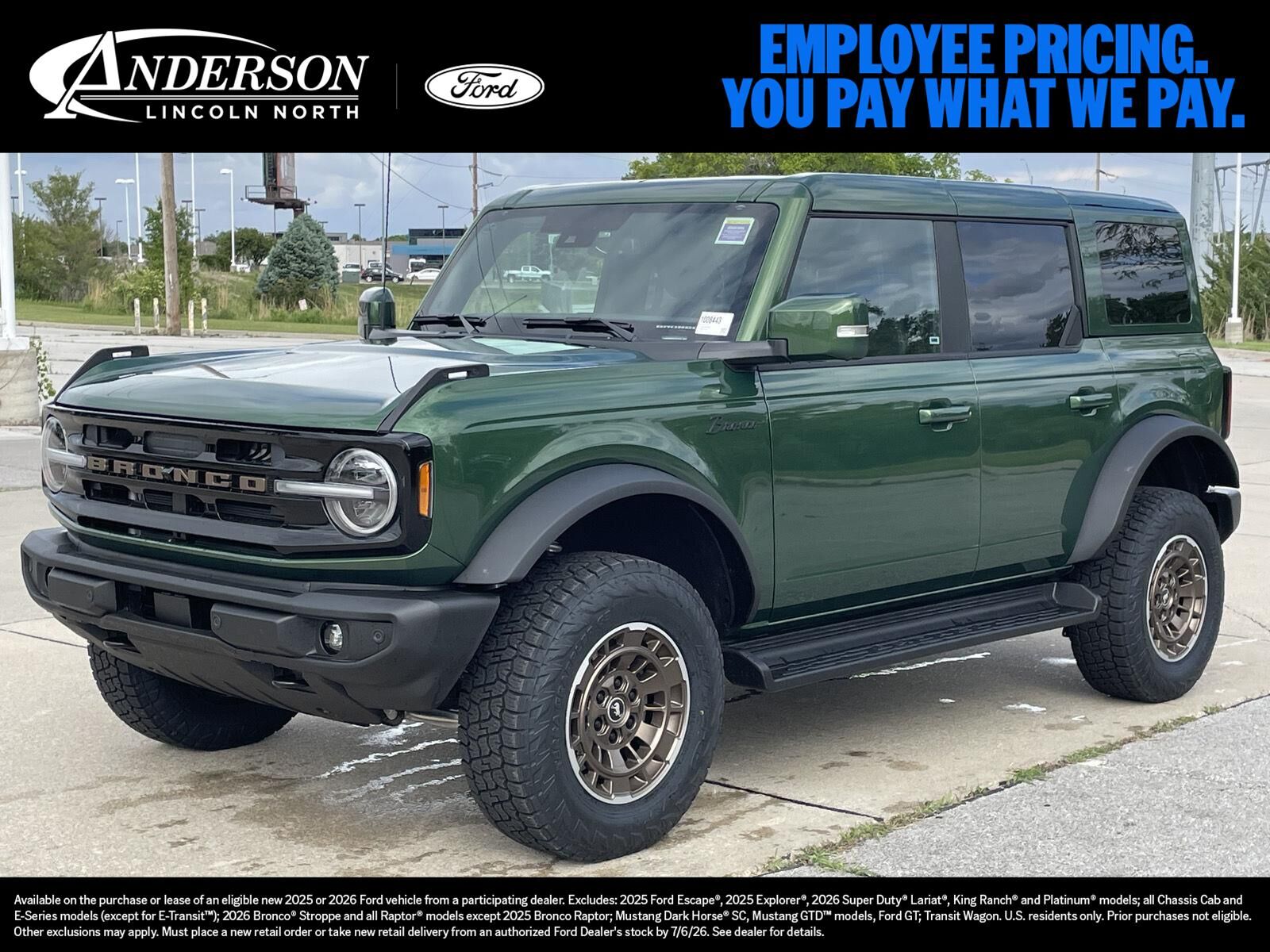2025 FORD Bronco