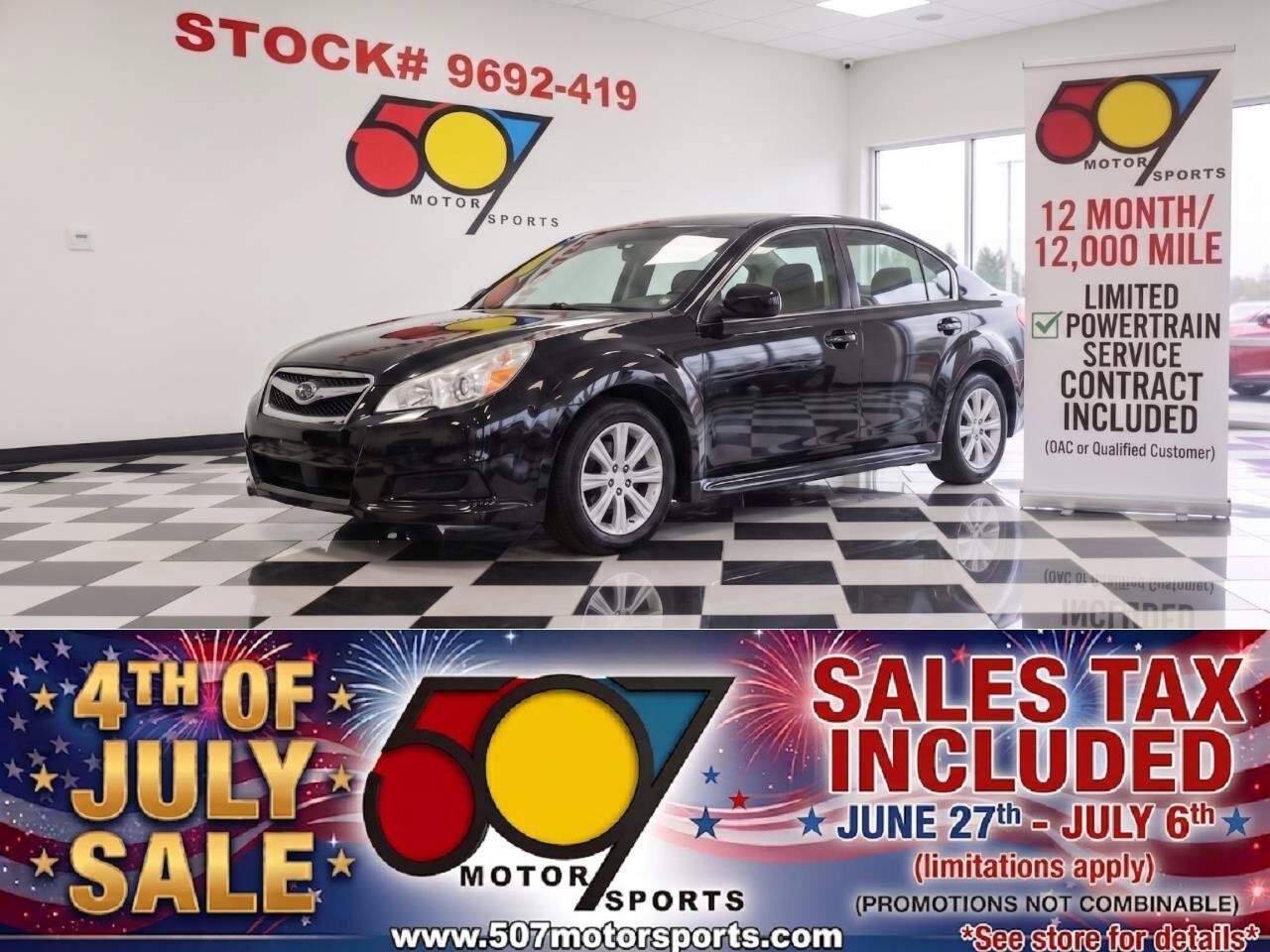 2011 SUBARU Legacy
