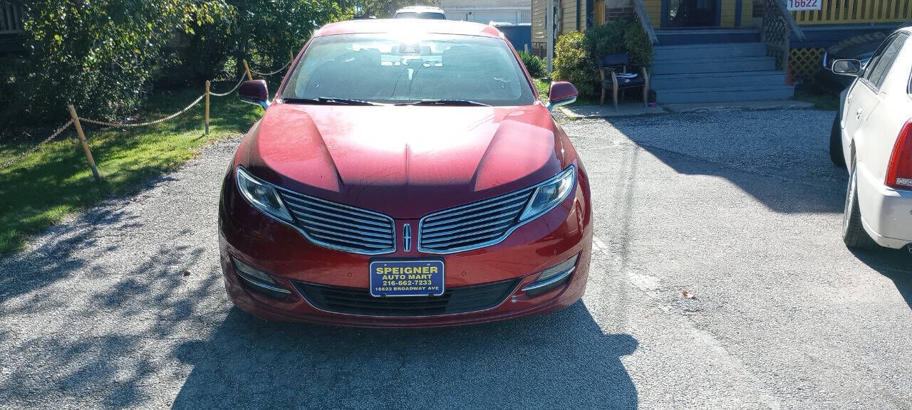 2016 LINCOLN MKZ