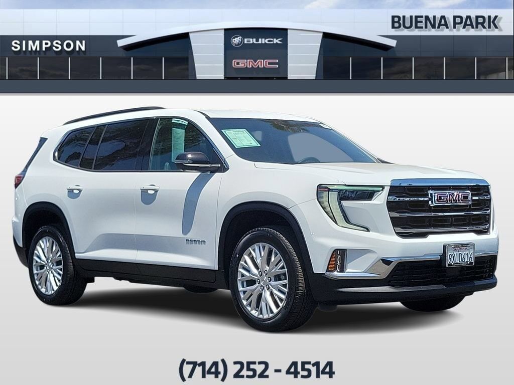 2026 GMC Acadia