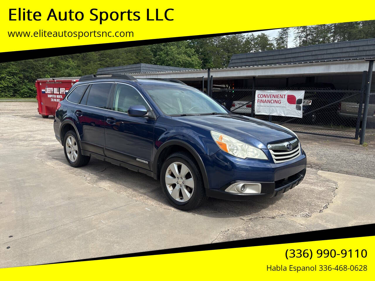 2010 SUBARU Outback