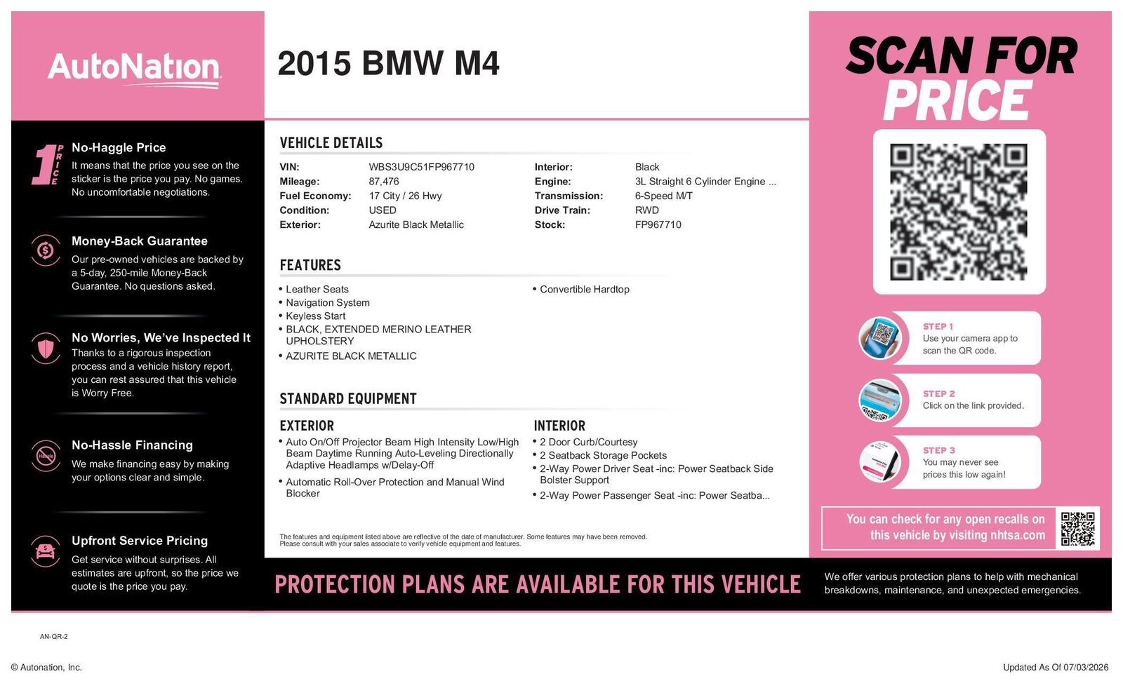 2015 BMW M4