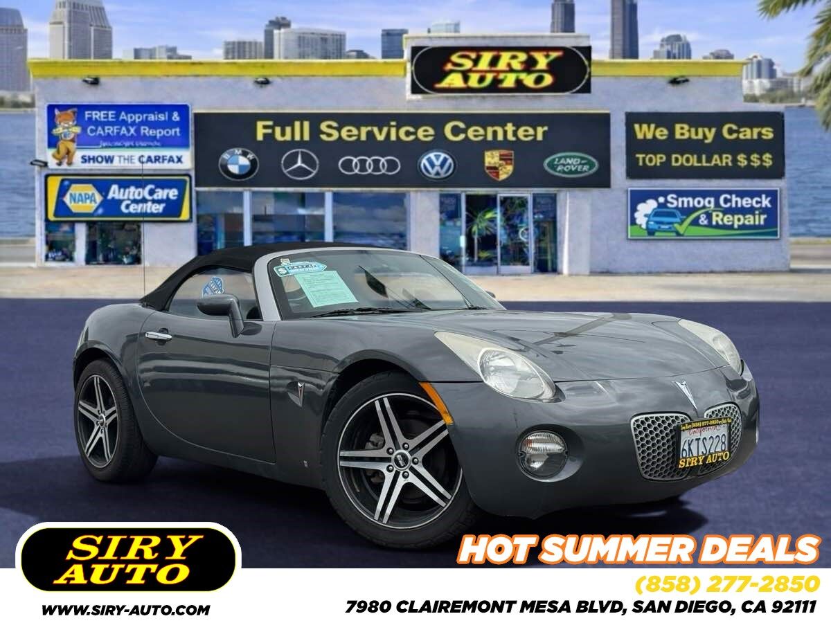 2009 PONTIAC Solstice