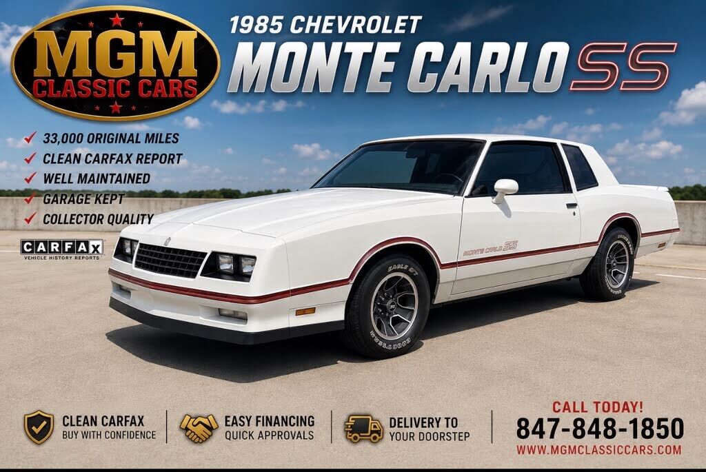 1985 CHEVROLET Monte Carlo